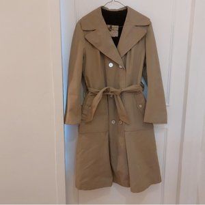 Elegant Beige Trench Coat